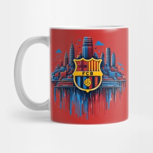 FC Barcelona Skyline Mug